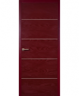 Bâti de Porte Mousse Rouge L 2m x 70-230 mm 